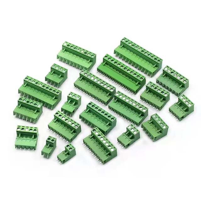 2.5 3.5 3.81 5.08Mm Pitch Terminal Block Pcb Wire Crimp 2Pin to 16Pin Phoenix Terminal Connectors Block