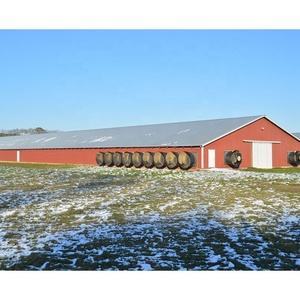 Vente chaude coût de construction de poulailler économique/poulailler préfabriqué en acier - Product Image 3
