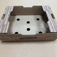 Supermarkt citrusvruchten displaybox golfkarton open bovenkant retail PDQ schapklare toonbankdisplay
