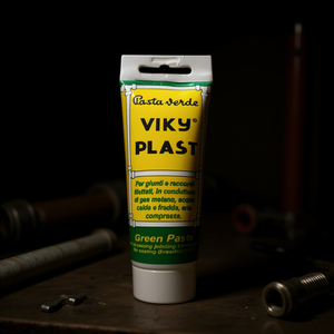 Pasta Verde Viky Plast 100 Gr, Compuesto de Reparación de Plomería para Tuberías y Accesorios - Product Image 2