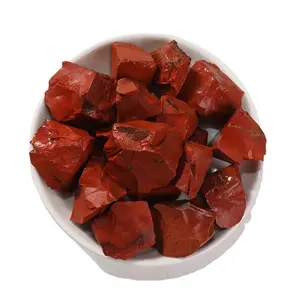 Wholesale spiritual products natural raw crystals red jasper rough stones