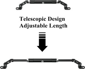 Bicyclette universelle aluminium CNC étendu levier de renforcement guidon de <span class=keywords><strong>moto</strong></span> renforcer la barre transversale - Product Image 3