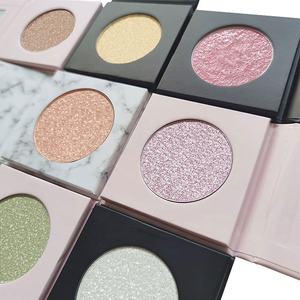 Palette de surligneur végétalien de maquillage à paillettes avec logo personnalisé marque privée longue durée poudre libre <span class=keywords><strong>illuminateur</strong></span> - Product Image 3