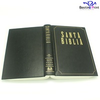 Impression de la Bible en espagnol Santa Biblia en gros, impression de livre de prières