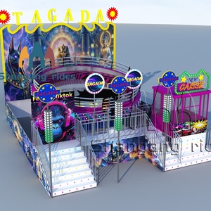 Manège Tagada Disco Turntable Thrill Bouncing Ride avec système de rebond hydraulique, <span class=keywords><strong>attraction</strong></span> de parc d'attractions, directement de l'usine - Product Image 3