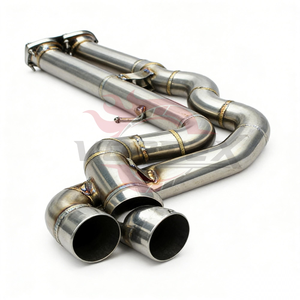 Tuyau intermédiaire Vortex 2,5 pouces à longueur égale pour BMW M3 F80 M4 F82 F83 S55 2015-2017, kit d'échappement de performance pour course, tuyau central, silencieux - Product Image 5