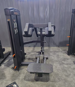 เครื่องแฮคสควอทแบบปรับระดับความสูงได้ รุ่น Heavy Duty พร้อมระบบล้ออลูมิเนียมและแท่นวางน้ำหนักเหล็ก - Product Image 3