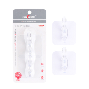 Gancho de plástico PVC desechable superviscoso, estante de metal para pared - Product Image 3