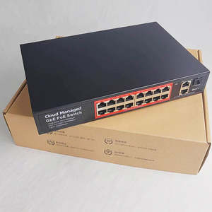 <span class=keywords><strong>Switch</strong></span> POE Gigabit HUOYI a <span class=keywords><strong>16</strong></span> Porte 48V Attivo IEEE802.3 AF/AT Gestito per Telecamere IP CCTV Disponibile - Product Image 4