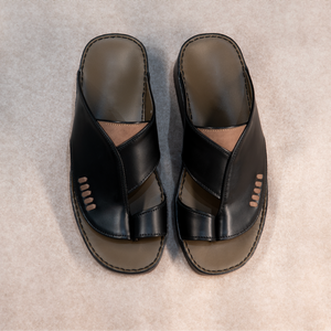 <span class=keywords><strong>Sandalias</strong></span> SHIKOL Saudíes, <span class=keywords><strong>Sandalias</strong></span> Árabes Tradicionales con Punta Descubierta, <span class=keywords><strong>Sandalias</strong></span> de Dubái, <span class=keywords><strong>Sandalias</strong></span> Árabes Hechas a Mano con Cuero Genuino Italiano de Primera Calidad para <span class=keywords><strong>Hombre</strong></span> - Product Image 3