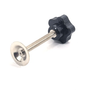 Wholesale Male Thread Seven Arm M6 M8 Phenolic Plastic Knob <strong>Thumb</strong> <strong>Screw</strong> with Steel Base