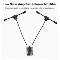 Récepteur Nano Diversity RadioMaster RP3 ELRS3.0 2.4G à double antenne, fréquence de rafraîchissement 500Hz, télémétrie CRSF, récepteur FPV UAV
