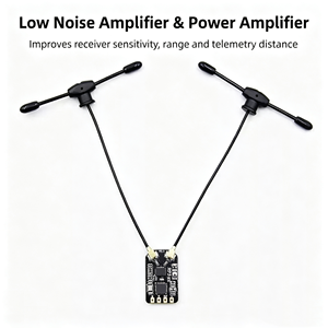 Récepteur Nano Diversity RadioMaster RP3 ELRS3.0 2.4G à double antenne, fréquence de rafraîchissement 500Hz, télémétrie CRSF, récepteur FPV UAV - Product Image 3