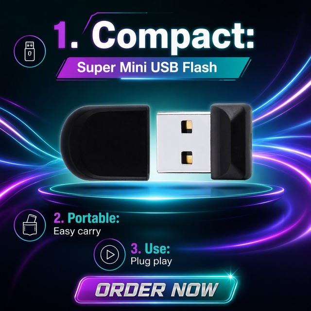 Custom Logo New USB Flash Drive Super Mini 2.0 1gb/2gb/4GB/8GB/16GB/32GB/64GB Storage Stick Fashion Gift 5-Year Warranty