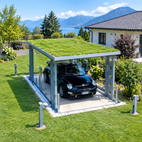 Certificat CE personnalisé, Équipement de service automobile à double étage 3-5 tonnes, Élévateur de stationnement pour 2 voitures en sous-sol résidentiel