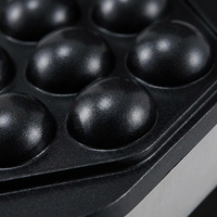 Machine à gaufres bulles industrielle pour café, food truck et snack de rue