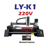 Mini automatique SMT Pick and Place Machine Chip Mounter LY-K1/K1-PRO Triple Vision caméra système haute vitesse bureau LED SMD