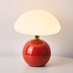 Phong cách hiện đại roome trang trí nội thất đèn bàn trang trí nhà đèn Led Kim Loại vòng cơ sở nấm Shape LED bảng đèn với USB - Product Image 3