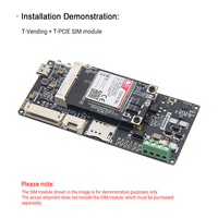 En stock, carte de développement originale LILYGO T-Vending ESP32-S3, 16 Mo de mémoire flash, 8 Mo de PSRAM, RS485, MAX13487E, fente pour carte SIM T-PCIE