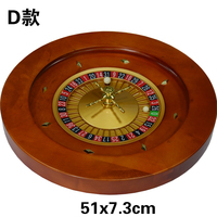 Roulette de jeux professionnelle en bois massif, style russe, pour gauchers, collection