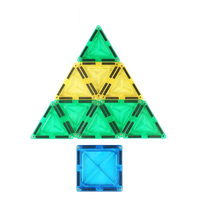 Juego de 60 Piezas de Bloques Magnéticos Educativos para Niños, STEM Creativo, DIY, Formas 3D, Bloques de Construcción Magnéticos