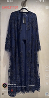 Ensemble deux pièces brodé de sequins 2026 – Nouvelle collection élégante – Abaya de luxe personnalisée ouverte sur le devant pour femmes musulmanes – Vente en gros – Dubaï 11