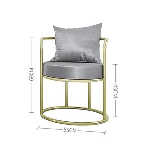 Mesas y Sillas de Salón de Belleza Estilo Casual Crema, Sillas y Sofás de Lujo Ligero para Negociación con un Toque Sencillo - Product Image 3