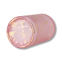 Bouteille de parfum OEM nouveauté diffuseur de voiture vaporisateur en verre dépoli rond 50 ml rose 100ml bouteille de parfum