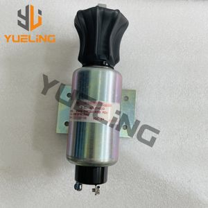 SINOCMP Solénoïde D'arrêt De Carburant 1751ES-12A3UC12B1S 12 V Pour Pelle Hyundai R60-5 Yanmar