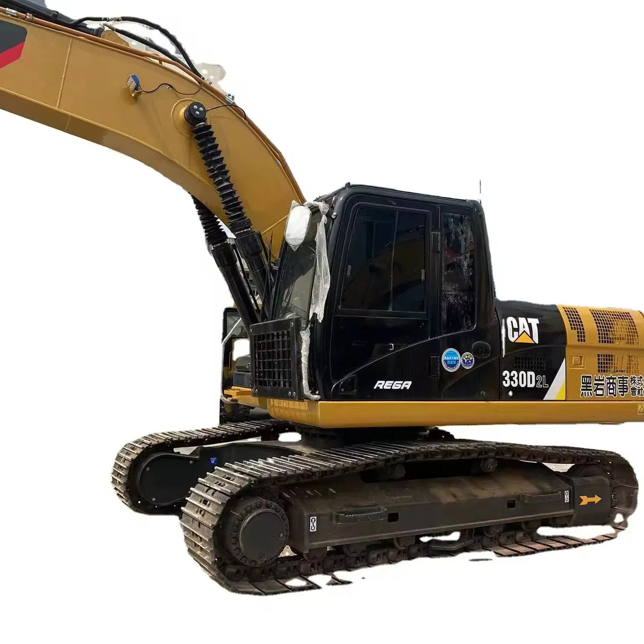 CAT 330 D2L used excavator dig building low price and hours normal operation