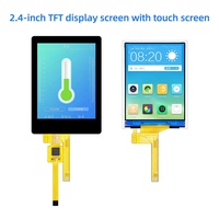 Modul Layar LCD TFT IPS 2,4 Inci 240*320 Antarmuka SPI 4 Kawat ST7789P3 dengan Panel Sentuh Kapasitif CTP