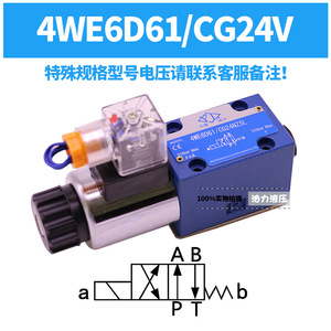 Válvula Direccional Solenoide Hidráulica 4WE6A/B/C/D/Y/EA/JA-61B/CG24N9Z5L/CW220 - Product Image 4