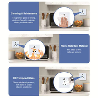 Enchufe de Pared Inteligente con Control por Voz Tuya Alexa Google, Enchufe Universal con Puerto USB, Interruptor Inteligente con Control por WiFi