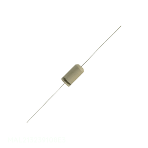 ตัวเก็บประจุแบบ Through Hole ยี่ห้อ Manufacturer Channel 1 uF CAP ALUM 1UF 100V AXIAL TH รุ่น MAL213239108E3 - Product Image 1