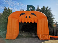 Arche gonflable géante de 5 m en Oxford/PVC pour événements de festival d'Halloween, décoration extérieure, certifiée CE, marque SINGAR
