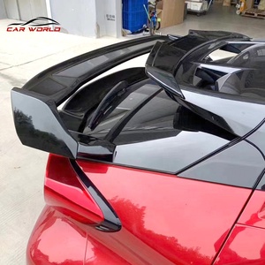 Aileron de toit double couche CHR 2018-2022 en ABS noir brillant avec installation par colle - Product Image 6