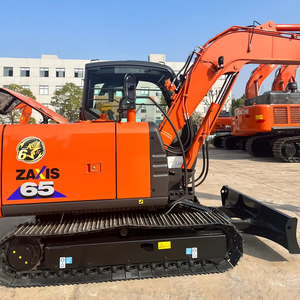 Mejor Precio, Excavadora Mini Usada Hitachi ZX65 de 6 Toneladas, Marca Japonesa Original, Motor, Bomba, Excavadora de Construcción en Venta - Product Image 2