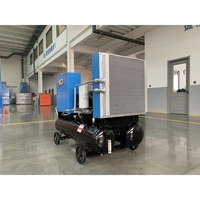 Compresseur à vis mobile à injection d'huile léger pour projets d'ingénierie civile à petite échelle