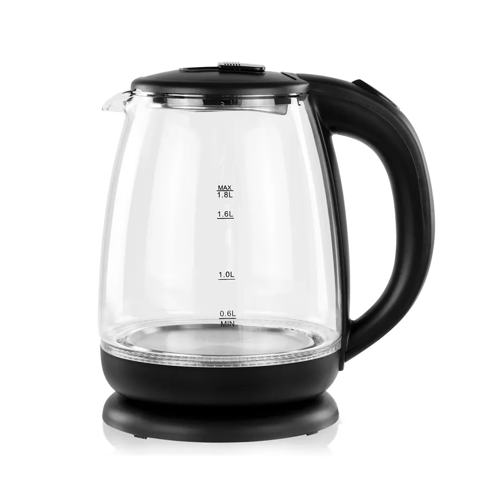MSF electric glass kettle cordless glass kettle with blue light