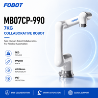 Bras robotique collaboratif FOBOT MB07CP-990, charge utile de 7 kg, rayon d'action de 990 mm, 6 axes, IP67, avec SDK pour l'automatisation industrielle SI