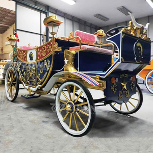 Double <b>Row</b> Open Royal Carriage <b>Used</b> As Photo Prop For Scenic Spots And Resort Projects - Product Image 4
