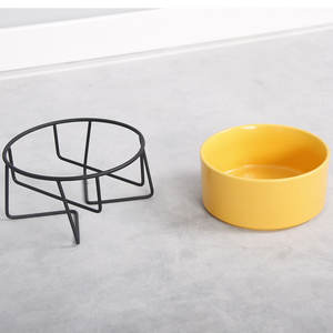 Gamelle d'eau classique arrondie en <span class=keywords><strong>porcelaine</strong></span> écologique à <span class=keywords><strong>prix</strong></span> compétitif, design graphique personnalisé, gamelle industrielle simple pour chien - Product Image 4