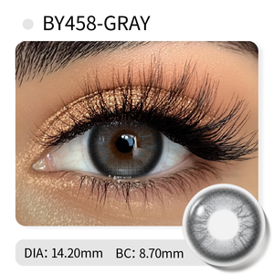 Lentilles de contact colorées vertes effet papillon, lentilles cosmétiques Soflen, taille 14,2 mm - Product Image 3