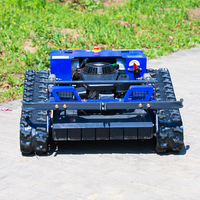 Tondeuse à gazon robotisée, coupe-herbe efficace, tondeuse à gazon télécommandée, robot tondeuse à gazon adapté aux terrains inégaux, aux fermes et aux pentes