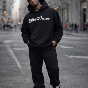 Sudadera con Capucha <span class=keywords><strong>de</strong></span> Algodón <span class=keywords><strong>de</strong></span> Marca Streetwear, Conjunto <span class=keywords><strong>de</strong></span> Sudadera <span class=keywords><strong>de</strong></span> Moda para <span class=keywords><strong>Hombre</strong></span>, Corte Holgado, Estilo <span class=keywords><strong>Urbano</strong></span> Informal, Fábrica <span class=keywords><strong>de</strong></span> Ropa Personalizada para <span class=keywords><strong>Hombre</strong></span> - Product Image 2