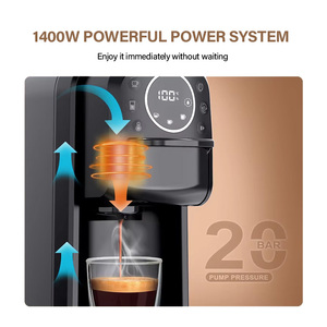 Cafetera Multifuncional 3 en 1, 20 Bares, Monodosis para NES* Original/<span class=keywords><strong>Dolce</strong></span> <span class=keywords><strong>Gusto</strong></span>/K Cup/Cafetera para Café Molido - Product Image 5