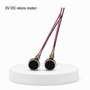 JL-A0720 7x2mm Coin Vibration Motor 3V 0.5W 12000 RPM Flat Brushed DC Micro Vibrating Motor Wire Leads for PCB Mobile Phone - Product Image 4
