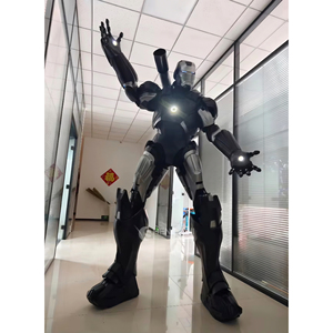 Disfraz de Robot LED Gigante Amarillo Caminante Transformable en Coche para Desfiles al Aire Libre, Celebraciones y Decoración Festiva - Venta al por Mayor - Product Image 2
