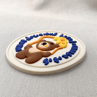 Etiquetas y Parches de PVC Suave con Logotipo de Marca en Relieve 3D, Personalizados, Cosidos o Termoadhesivos, para Ropa y Prendas de Vestir