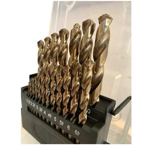 Metric M42 8% <strong>Cobalt</strong> Twist <strong>Drill</strong> <strong>Bits</strong> <strong>Set</strong> for Stainless Steel and Hard Metal - Product Image 1